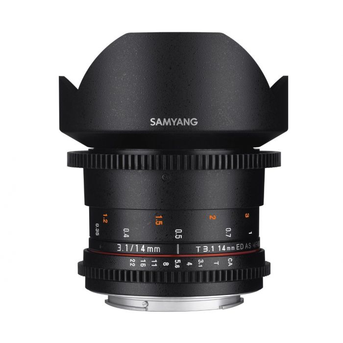 Obiettivo Samyang 14mm T3.1 Asph IF II MC CS VDSLR x Sony E-Mount