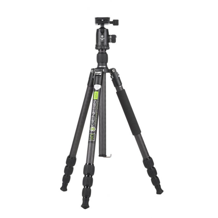 Genesis Base C1 Kit treppiede in fibra di carbonio grigio con BH-34 testa a sfera