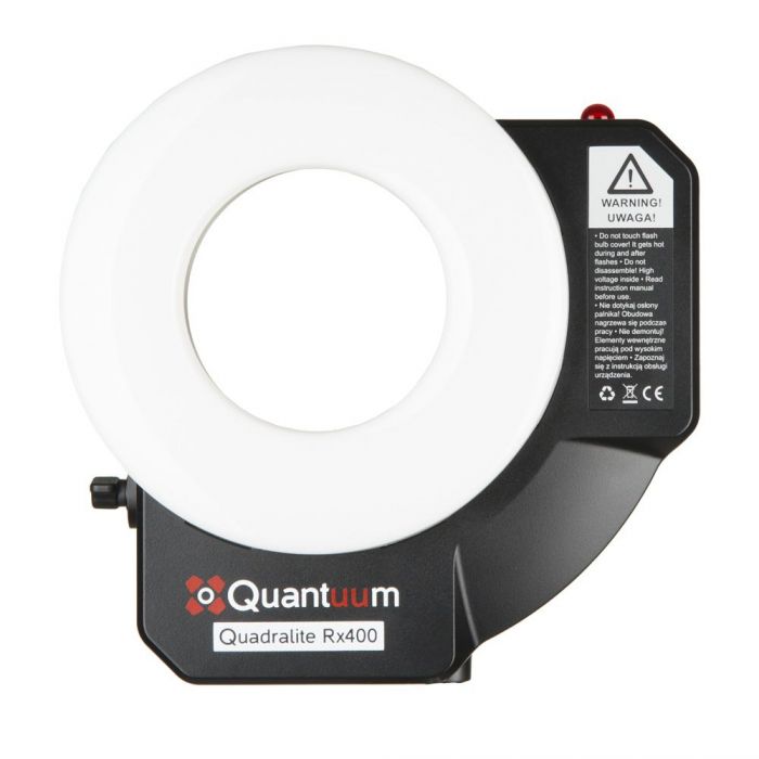 Quadralite Rx400 Ringflash Lampeggiatore Flash Anulare