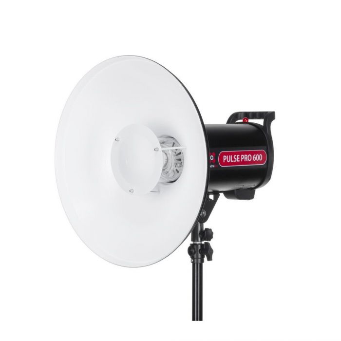 Quadralite Beauty Dish 42cm bianco attacco Bowens