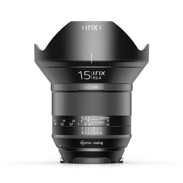 Obiettivo Irix 15mm f/2.4 blackstone grandangolo per Pentax