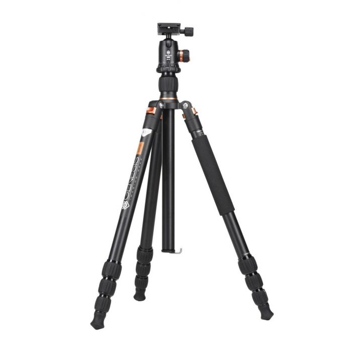 Genesis Base A3 treppiedi Kit - Base treppiede arancione in alluminio con BH-34 testa a sfera