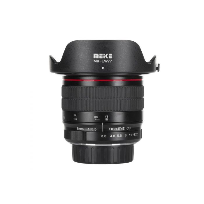 Obiettivo Meike MK-8mm F3.5 per Sony E-Mount
