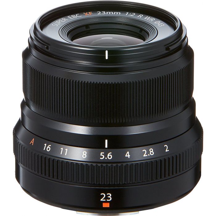 Obiettivo FUJINON XF 23mm F2 R WR Nero per Fuji Fujifilm