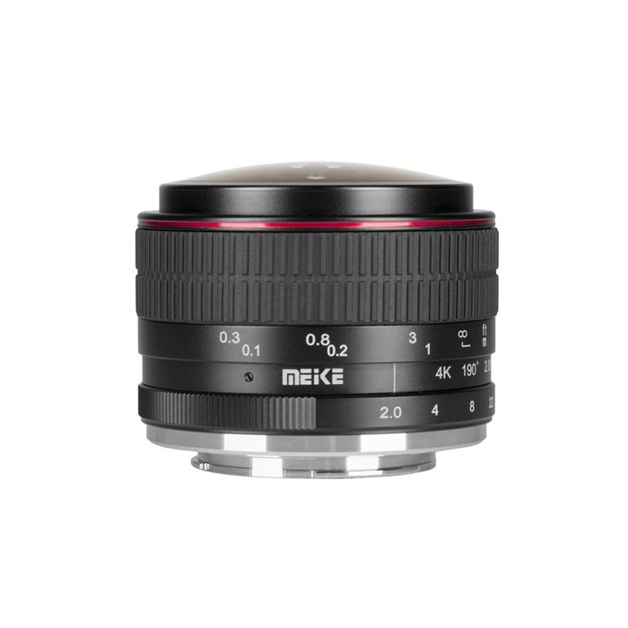 Obiettivo Grandangolare Fisheye Meike MK-6.5mm F2.0 per Fujifilm Fuji X mount