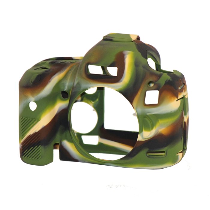 Custodia Protettiva in silicone per Canon 5D mark 2 EasyCover camouflage