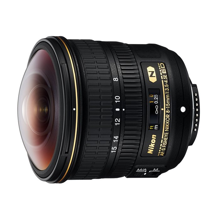 Obiettivo Nikon AF-S FISHEYE NIKKOR 8-15mm f/3.5-4.5E ED Grandangolare