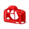 Custodia Protettiva in silicone per Canon 5D mark 4 EasyCover Rosso