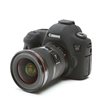 Custodia morbida in silicone EasyCover per Canon 6D Nero