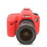 Protezione in silicone custodia EasyCover per Canon 6D Rosso