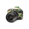 Custodia EasyCover in silicone morbido per Canon 6D Camouflage