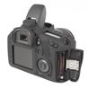 EasyCover protezione custodia in silicone morbido per Canon 7D Nero