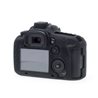 Custodia protettiva EasyCover in silicone morbido per Canon 7D Mark II Nero