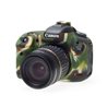 Custodia protettiva morbida EasyCover in silicone per Canon 7D Mark II Camouflage