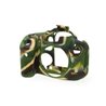 Custodia protettiva morbida EasyCover in silicone per Canon 7D Mark II Camouflage