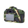 Custodia protettiva morbida EasyCover in silicone per Canon 7D Mark II Camouflage