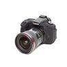 Custodia protezione EasyCover in silicone morbido camera case per Canon 60D Nero