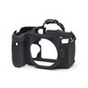 Custodia in silicone morbido EasyCover camera case protezione per Canon 80D Nero