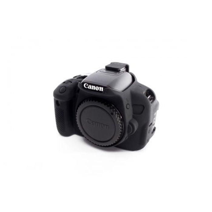 Custodia in silicone morbido EasyCover camera case protettivo per Canon 650D 700D Nero