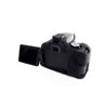 Custodia in silicone morbido EasyCover camera case protettivo per Canon 650D 700D Nero