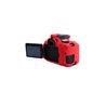 Camera case protezione EasyCover custodia in silicone morbido per Canon 650D 700D Rosso