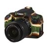 Camera case in silicone EasyCover custodia protettiva morbida per Canon 750D Camouflage