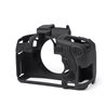 EasyCover custodia protezione in silicone morbido camera case per Canon 760D Nero