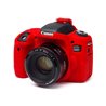 Protezione in silicone morbido EasyCover custodia camera case per Canon 760D Rosso