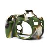 Custodia morbida in silicone EasyCover soft camera case per Canon 760D Camouflage