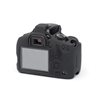 Custodia soft in silicone morbido EasyCover camera case per Canon 1300D Nero