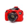 Custodia morbida in silicone EasyCover camera case per Canon 1300D Rosso