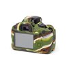 Custodia in silicone morbido EasyCover soft camera case per Canon 1300D Camouflage