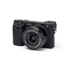 Custodia morbida in silicone EasyCover camera case per Sony A6000 A6300 Nero