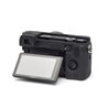 Custodia morbida in silicone EasyCover camera case per Sony A6000 A6300 Nero
