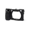 Camera case morbido EasyCover custodia soft in silicone per Sony A6500 Nero