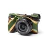 EasyCover custodia soft camera case in silicone morbido per Sony A6500 Camouflage