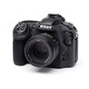 Camera case in silicone EasyCover custodia protettiva morbida per Nikon D500 Nero