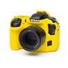 Custodia protezione EasyCover camera case in silicone morbido per Nikon D500 Giallo