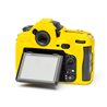 Custodia protezione EasyCover camera case in silicone morbido per Nikon D500 Giallo