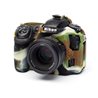 EasyCover camera case custodia protettiva in silicone morbido per Nikon D500 Camouflage