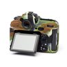 EasyCover camera case custodia protettiva in silicone morbido per Nikon D500 Camouflage
