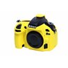 Custodia soft protezione EasyCover camera case in silicone morbido per Nikon D600 D610 Giallo