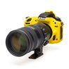 Protezione custodia EasyCover soft camera case in silicone morbido per Nikon D750 Giallo
