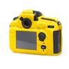 Soft camera case EasyCover custodia morbida in silicone protezione per Nikon D810 Giallo