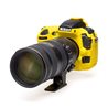 Soft camera case EasyCover custodia morbida in silicone protezione per Nikon D810 Giallo