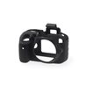 Camera case EasyCover custodia protezione morbida in silicone per Nikon D3300 D3400 Nero