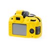 Custodia protezione morbida in silicone EasyCover camera case per Nikon D3300 D3400 Giallo