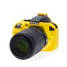 Custodia protezione morbida in silicone EasyCover camera case per Nikon D3300 D3400 Giallo