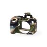 Custodia morbida protezione in silicone EasyCover soft case per Nikon D3300 D3400 Camouflage