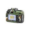 Protezione custodia in silicone EasyCover camera case per Nikon D7100 D7200 Camouflage